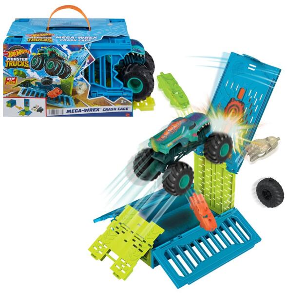 V S Rl S Mattel Hot Wheels Monster Trucks Live Ar Na Mega Wrex Ketrece Hnc Hot Wheels