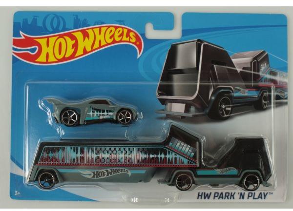 Vásárlás Mattel Hot Wheels kamion Park N Play kisautóval Hot Wheels árak összehasonlítása Hot