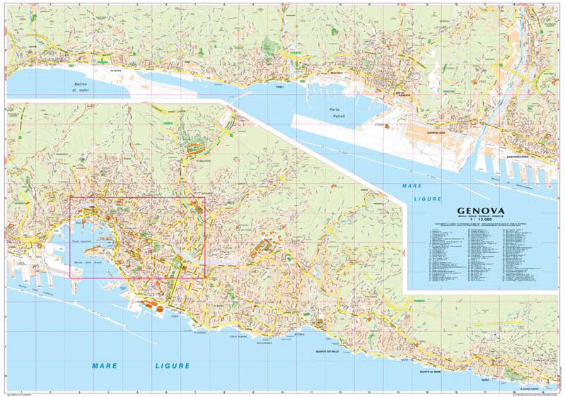 genova térkép Vásárlás: Genova térkép / LAC (ISBN: 9788879146258) genova térkép