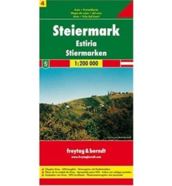 ausztria térkép steiermark Vásárlás: Ausztria 4 Stájerország térkép, 1: 200 000 Freytag  ausztria térkép steiermark