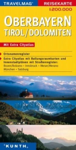 Vásárlás: Felső-Bajorország, Tirol, Dolomitok térkép - Oberbayern, Tirol,  Dolomiten (2003)