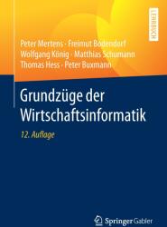 Grundzuge der Wirtschaftsinformatik - Peter Mertens, Freimut Bodendorf, Wolfgang König, Matthias Schumann, Thomas Hess, Peter Buxmann (ISBN: 9783662533611)