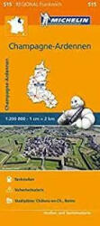 515. Champagne - Ardenne térkép Michelin 1: 275 000 (ISBN: 9782067209725)