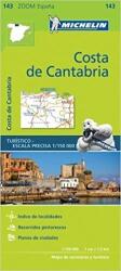 143. Costa de Cantabria térkép Michelin 1: 150 000 (ISBN: 9782067218055)