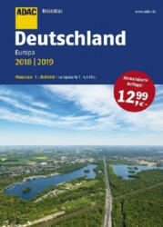 ADAC Reiseatlas Deutschland, Europa 2018/2019 1: 200 000 (ISBN: 9783826422485)