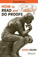 How to Read and Do Proofs (ISBN: 9781118164020)