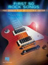 First 50 Rock Songs - Hal Leonard (ISBN: 9781480398085)