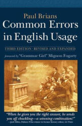Common Errors in English Usage - Paul Brians (ISBN: 9781590282632)