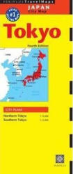 Tokyo térkép Periplus Travel Map 1: 15 000 (ISBN: 9784805311844)
