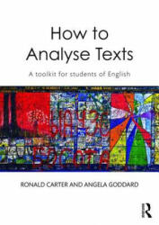 How to Analyse Texts - Ronald Carter (ISBN: 9780415836807)