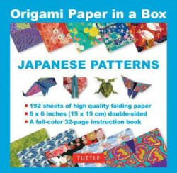 Origami Paper in a Box - Japanese Patterns - Tuttle Publishing (ISBN: 9780804846066)