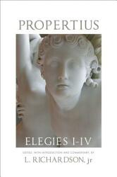 Propertius: Elegies I-IV (ISBN: 9780806134680)