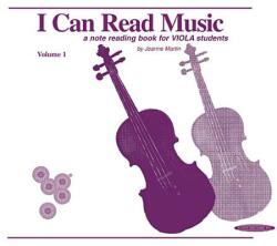 I Can Read Music - Joanne Martin (ISBN: 9780874874402)