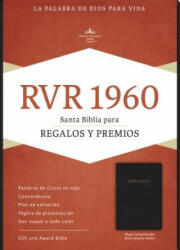 RVR 1960 Biblia para Regalos y Premios, negro imitacion piel - Broadman & Holman Publishers (ISBN: 9781433607936)