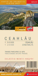 Masivului Ceahlău - Hartă de drumeție (ISBN: 5948490930153)