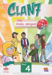 Clan 7 con ! Hola, amigos! 4 - Libro del alumno + CD-ROM (ISBN: 9788498486308)