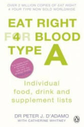 Eat Right for Blood Type A - Peter J. D´Adamo (2011)