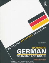 Hammer's German Grammar and Usage - Martin Durrell (ISBN: 9781138853713)