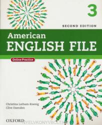 American English File 3 Student Book with Online Practice (ISBN: 9780194776172)