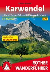 Karwendel mit extra Tourenkarte túrakalauz Bergverlag Rother német RO 4484 (ISBN: 9783763344840)