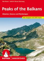Peaks of the Balkans - Albanien, Kosovo und Montenegro túrakalauz Bergverlag Rother német RO 4491 (ISBN: 9783763344918)