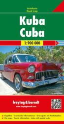 Kuba térkép (ISBN: 9783707916614)