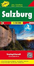 Salzburg - tartomány térkép (ISBN: 9783707915266)