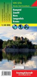 WK 074 Kamptal, Zwettl, Horn, Langenlois, Krems turistatérkép 1: 50 000 (ISBN: 9783707915105)