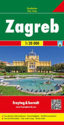 Zágráb várostérkép (ISBN: 9783707916751)