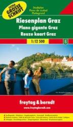 Graz atlasz, Graz térkép, spirál kisatlasz, Graz várostérkép Freytag & Berndt 1: 12 500 (ISBN: 9783850840156)