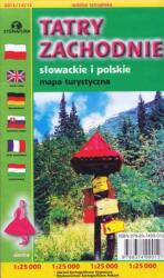 Nyugati-Tátra turistatérkép, Tatry Zachodnie 1: 25 000 Sygnatura (ISBN: 9788374990127)