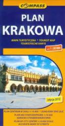 Krakkó térkép Tatraplan 1: 20 000 Krakkó várostérkép (ISBN: 9788376052960)