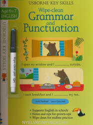 Wipe-Clean Grammar and Punctuation (Usborne Key Skills) Age 6 to 7 (ISBN: 9781409564911)