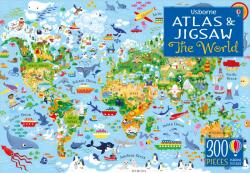 Usborne Atlas and Jigsaw The World - Sam Smith (ISBN: 9781474937610)