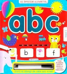 Sa invatam alfabetul: ABC. Scrii si stergi (ISBN: 9786065259263)