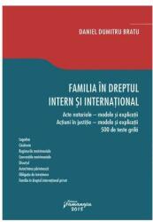 Familia în dreptul intern și internațional (ISBN: 9786062709532)