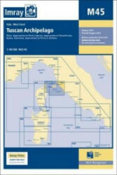 Imray Chart M45 - Tuscan Archipelago (ISBN: 9781846237133)