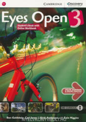 Ben Goldstein, Ceri Jones & Vicki Anderson & Eoin Higgins: Eyes Open 3 Student's Book with Online Workbook and Online Practice access code (ISBN: 9781107467644)