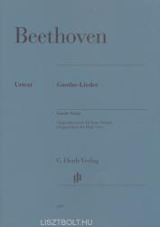 Ludwig van Beethoven: Goethe-Lieder (ISBN: 9780201810172)