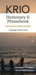 Krio-English/English-Krio Dictionary & Phrasebook (ISBN: 9780781813358)