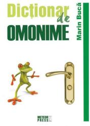 Dicționar de omonime (ISBN: 9789737285218)