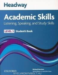 Headway Academic Skills: 3: Listening, Speaking, and Study Skills Student's Book - RICHARD HARRISON, SARAH PHILPOT (ISBN: 9780194741583)