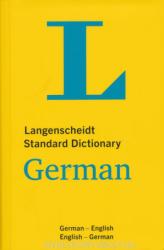 Langenscheidt Standard Dictionary German: Deutsch-Englisch/Englisch-Deutsch (ISBN: 9783468980428)