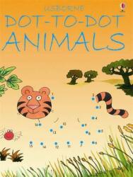 Carte pentru copii, Usborne, Dot-to-Dot Animals, 5+ ani (ISBN: 9780746057209)