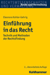 Einführung in das Recht - Eleonora Kohler-Gehrig (ISBN: 9783170328785)