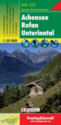 WK 321 Achensee, Rofan, Unterinntal turistatérkép 1: 50 000 (ISBN: 9783850847575)