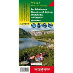 WK 222 Bad Kleinkirchheim, Biosphärenpark Nockberge, Millstätter See, Turracher Höhe, Radenthein túristatérkép (ISBN: 9783850847223)