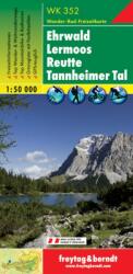 WK 352 Ehrwald, Lermoos, Reutte, Tannheimer Tal turistatérkép 1: 50 000 (ISBN: 9783850847490)