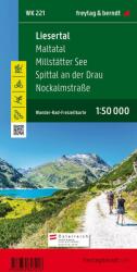 WK 221 Liesertal - Maltatal - Millstätter See - Spittal a. d. Drau - Nockalmstraße turistatérkép (ISBN: 9783850847216)
