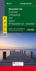 WK 271 Neusiedler See, Eisenstadt, Leithagebirge, Rust, Sopron mit Segelkarte turistatérkép 1: 50 000 (ISBN: 9783850847278)